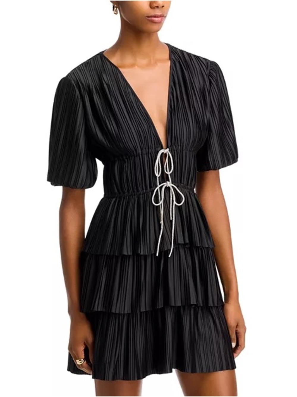 WAYF thinking of you Mini Dress black